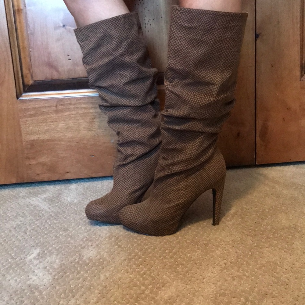 Knee high boots
